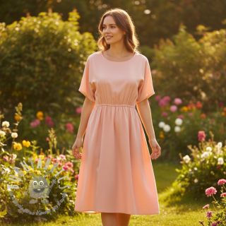 Popeline di cotone rose