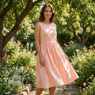 Popeline di cotone light rose