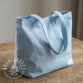 Popeline di cotone blue