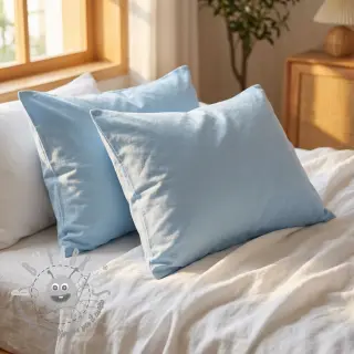 Popeline di cotone blue