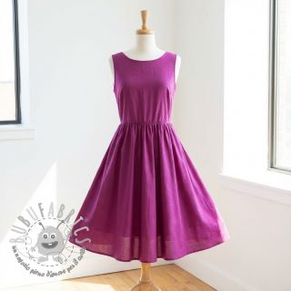 Popeline di cotone violet