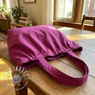 Popeline di cotone violet