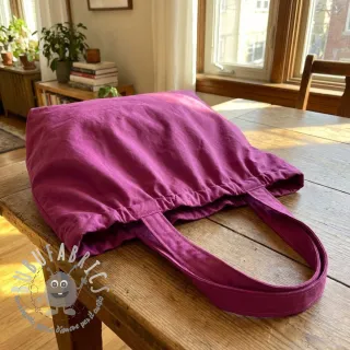 Popeline di cotone violet