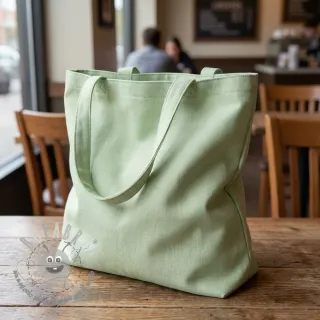 Popeline di cotone light mint
