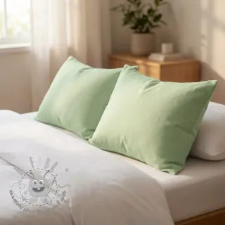 Popeline di cotone light mint