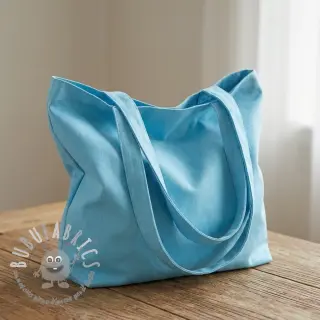 Popeline di cotone sky blue