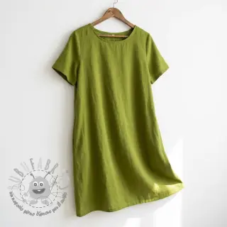 Popeline di cotone green