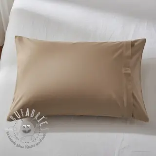 Popeline di cotone taupe