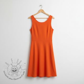 Popeline di cotone orange