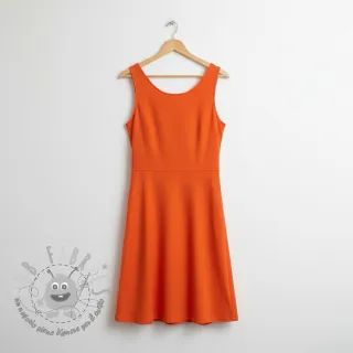 Popeline di cotone orange