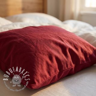 Popeline di cotone wine