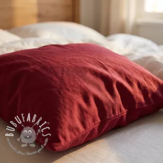 Popeline di cotone wine
