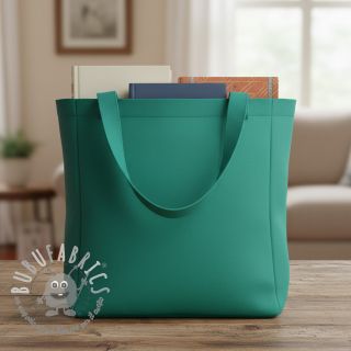 Popeline di cotone petrol