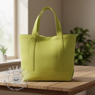 Popeline di cotone old lime