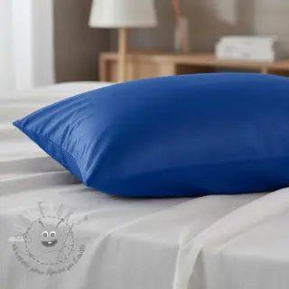 Popeline di cotone cobalt