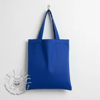 Popeline di cotone cobalt