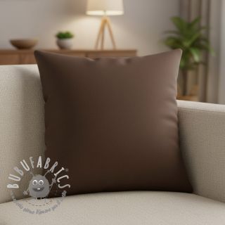 Popeline di cotone dark brown