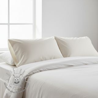 Popeline di cotone ecru