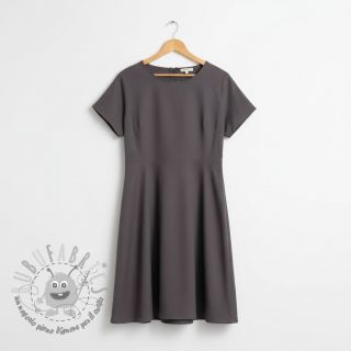 Popeline di cotone dark grey