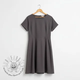 Popeline di cotone dark grey