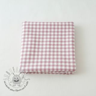 Tessuto di cotone FLANNEL Check light pink