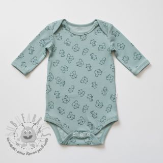 Tessuto di cotone FLANNEL Cats mint