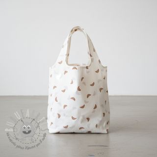 Tessuto di cotone Vive la France design C digital print