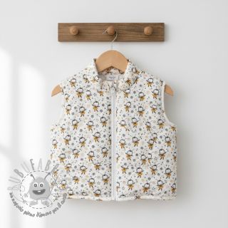 Tessuto di cotone QUILTING Elisabetta jaune