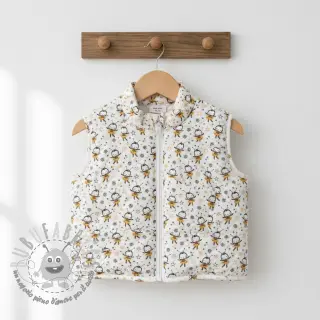 Tessuto di cotone QUILTING Elisabetta jaune