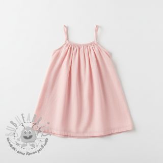 Tessuto di cotone con lino PREMIUM light pink