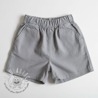 Tessuto di cotone con lino PREMIUM light grey