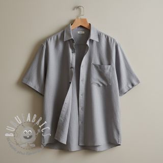 Tessuto di cotone con lino PREMIUM light grey