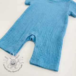 Tessuto di cotone STRETCH Baby blue