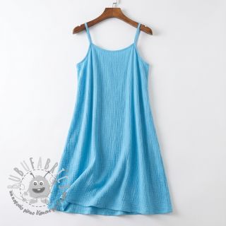 Tessuto di cotone STRETCH Baby blue