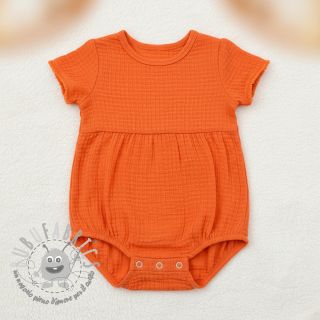 Tessuto di cotone STRETCH Baby orange