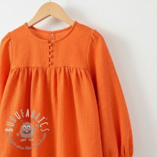 Tessuto di cotone STRETCH Baby orange