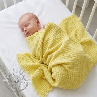 Tessuto di cotone STRETCH Baby yellow