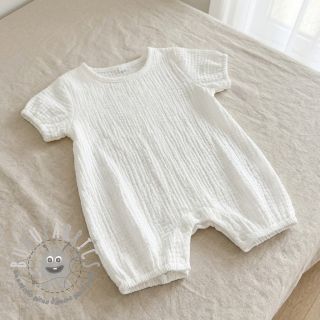 Tessuto di cotone STRETCH Baby off white