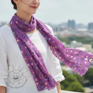 Tessuto di cotone Love mauve