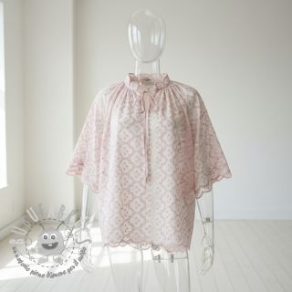 Tessuto di cotone EMBROIDERY Lilian rose