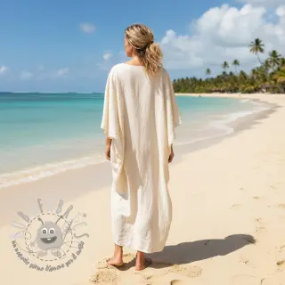 Tessuto di cotone WASHED SIMPLY NATURAL