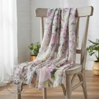 Tessuto di cotone VOILE Fresh morning digital print