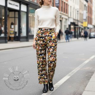 Tessuto di cotone JAPAN Obi indigo