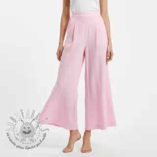Tessuto di cotone con lino pink