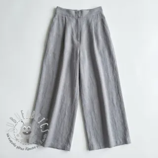 Tessuto di cotone con lino grey