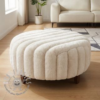 Pelliccia sintetica Barracuda ecru