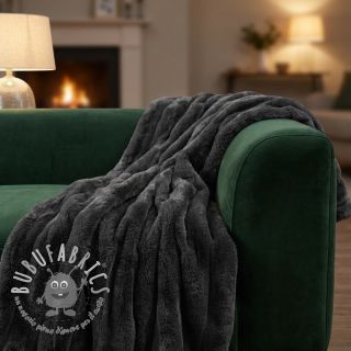 Pelliccia sintetica Barracuda fusain