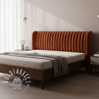 Pelliccia sintetica Barracuda terracotta