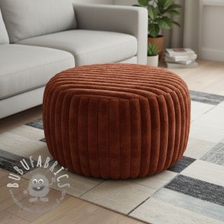 Pelliccia sintetica Barracuda terracotta