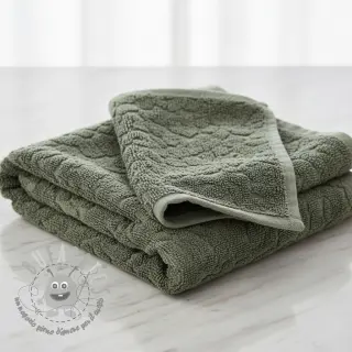 Spugna Animal skin dark green